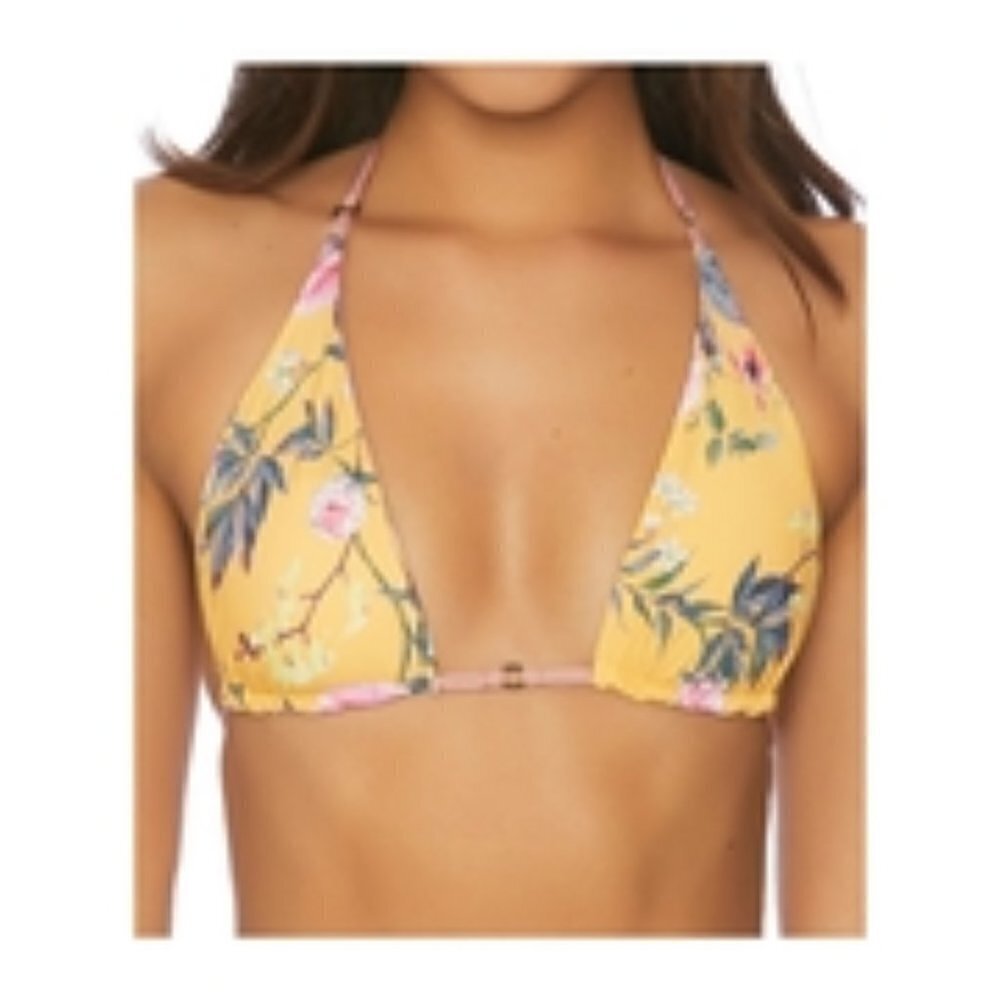 Vyb French Cut Triange Bra Bikini Top Reversible NWT
